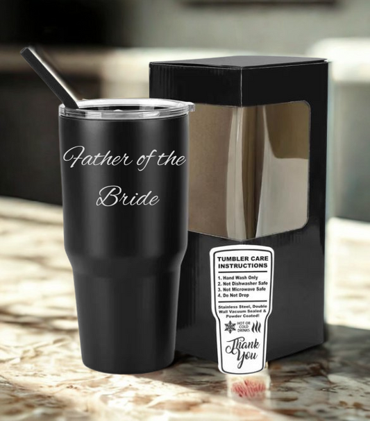30 oz. Custom Engraved Tumbler